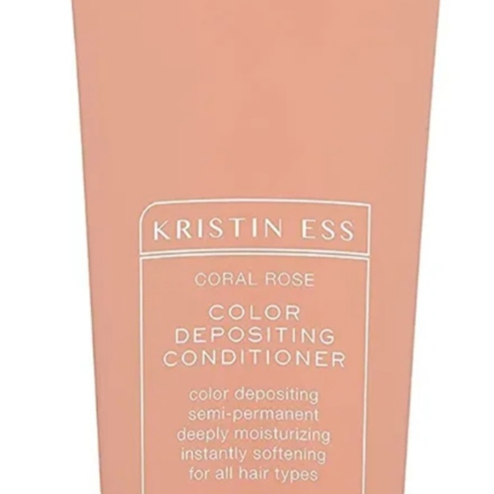 Kristin Ess Color Depositing Conditioner Coral Rose